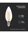 E14 4W LED kaarslamp - Filament