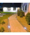 V-Tac inbouwspot - Rond, roestvrij staal, GU10 fitting