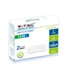 18W 22,5x22,5cm LED inbouwpanel - Zaagmaat: 20,5 x 20,5 cm, Afmetingen: 22,5 x 22,5 cm
