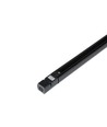 V-Tac 1 meter rails voor spots - Zwart, 3-fase, compleet met aansluiting en eindkap