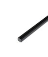 V-Tac 1 meter rails voor spots - Zwart, 3-fase, compleet met aansluiting en eindkap