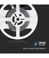 5m 8W/m LED-strip - 12V DC, 120 LED's per meter, 8mm breed