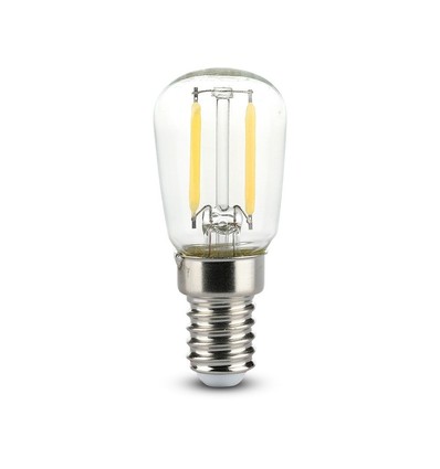 E14 2W LED koelkastlamp - ST26, filament