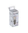 E14 2W LED koelkastlamp - ST26, filament