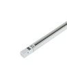 V-Tac 2 meter rails voor spots - Wit, 3-fase, compleet met aansluiting en eindkap
