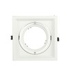 G53 AR111 inbouwspot - Wit, 17,4 x 17,4 cm