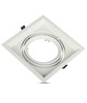 G53 AR111 inbouwspot - Wit, 17,4 x 17,4 cm