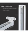 120cm T8 LED-armatuur - Voor 2x 120cm LED-buizen, IP20 binnenshuis