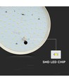15W LED-plafondlamp - IP44, Ø20cm, rond
