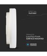 15W LED-plafondlamp - IP44, Ø20cm, rond