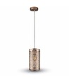 V-Tac hanglamp - Goud, metaal, E27