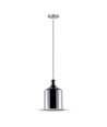 V-Tac chromen hanglamp - Ø17 cm, E27