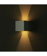 5W LED wandlamp - IP65 buiten, wit, vierkant, verstelbare stralingshoek, incl. lichtbron