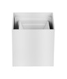 5W LED wandlamp - IP65 buiten, wit, vierkant, verstelbare stralingshoek, incl. lichtbron
