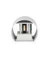 5W LED wandlamp - IP65 buiten, Rond, Wit, Verstelbare stralingshoek, Incl. lichtbron