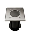 V-Tac inbouwspot - Vierkant, roestvrij staal, GU10 fitting