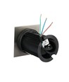 V-Tac inbouwspot - Vierkant, roestvrij staal, GU10 fitting