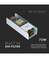 75W / 12V Voeding - 6A, IP20