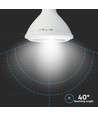 E27 12,8W LED spotlamp - PAR38, Samsung LED chip