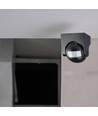 Bewegingssensor - IP44 buiten, LED-vriendelijk, zwart, PIR infrarood