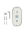 6W LED witte wandlamp - IP65 buiten, Ovaal, 350 graden draaibaar, incl. lichtbron