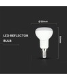E14 4,8W LED spot - R50, Cree LED chip