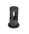 V-Tac 10W LED tuinlamp - Zwart, 25 cm, IP65, 230V