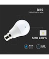B22 9W LED-lamp