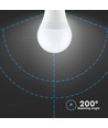 B22 9W LED-lamp