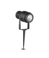 V-Tac 12W LED tuinscheenlamp - Zwart, met grondpen, IP65, 230V