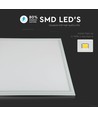 Outlet: 60x60 LED paneel, 32W - Hoogte: 13mm, 120lm/W, witte rand
