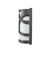 E27 Wandlamp - IP54 buiten, grijs, zonder lichtbron
