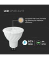GU5.3 6,5W LED spot - 12V, Samsung LED chip, MR16