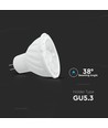 GU5.3 6,5W LED spot - 12V, Samsung LED chip, MR16