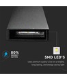6W LED wandlamp - IP65 buiten, zwart, incl. lichtbron