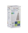 6W LED wandlamp - IP65 buiten, zwart, incl. lichtbron