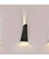 6W LED wandlamp - IP65 buiten, zwart, incl. lichtbron
