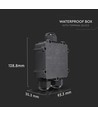 Verbindingsdoos - IP68 waterdicht, voor doorlussen