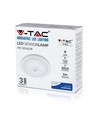 12W LED-sensorlamp - IP20 binnen, Samsung LED-chip, PIR-sensor, incl. lichtbron