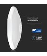 12W LED-sensorlamp - IP20 binnen, Samsung LED-chip, PIR-sensor, incl. lichtbron