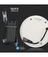 LED inbouwpaneel, 24W - Samsung LED chip, Zaagmaat: Ø28 cm, Afmetingen: Ø30 cm