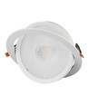 30W Ø22,5cm LED spotlight - Zaaggat: Ø19,5 cm, Afmetingen: Ø22,5 cm, 3 cm hoog, Samsung LED chip