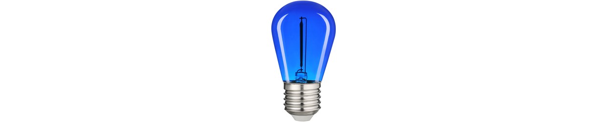 Gekleurde E27 LED Lampen