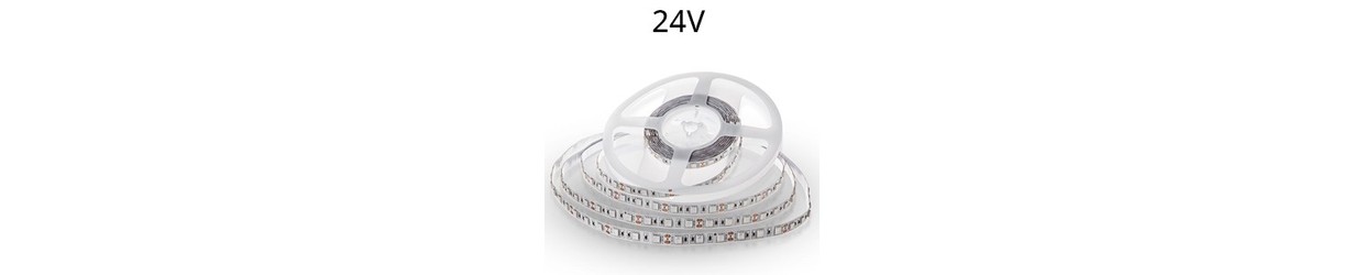 Enkelkleurige LED Strips 24V