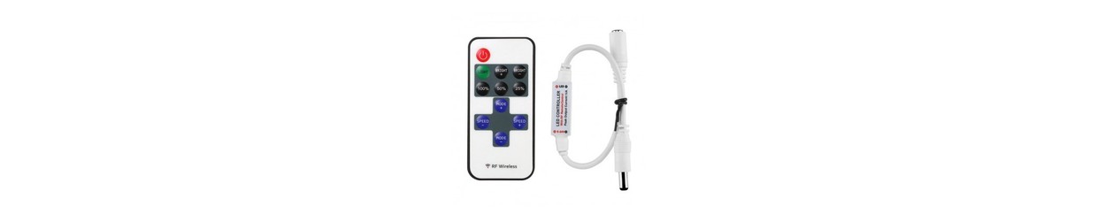Enkelkleurige LED Strip Accessoires 12V/24V