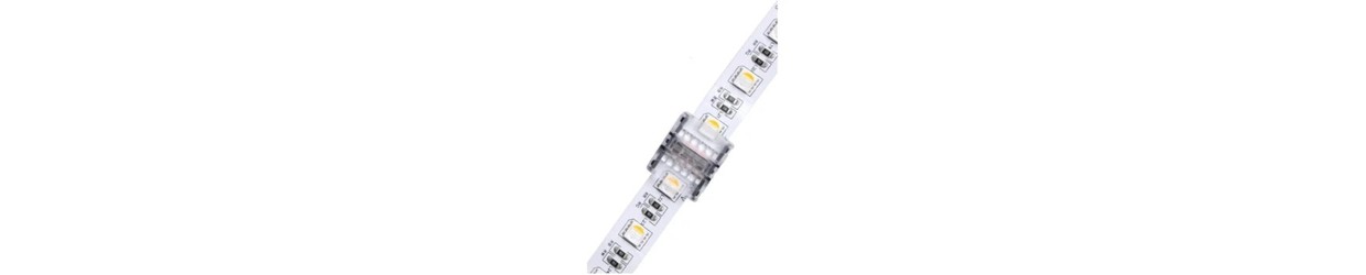 RGB+W LED Strip Accessoires 12V/24V