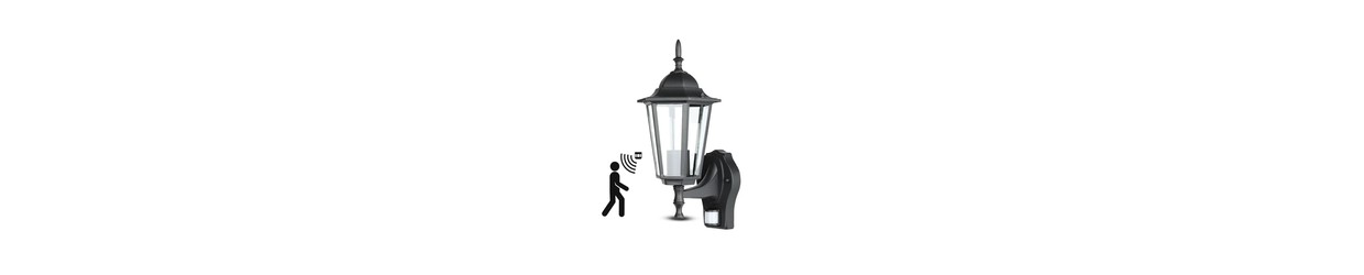 Wandlampen met Sensor